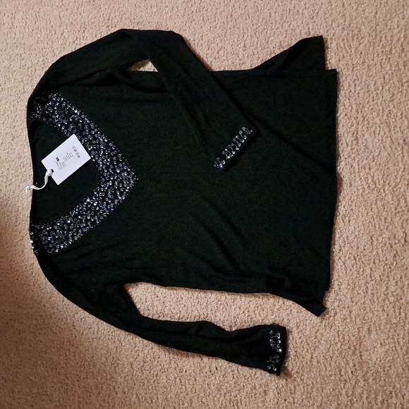 M&V embellished sweater size L/XL - Picture 1 of 3